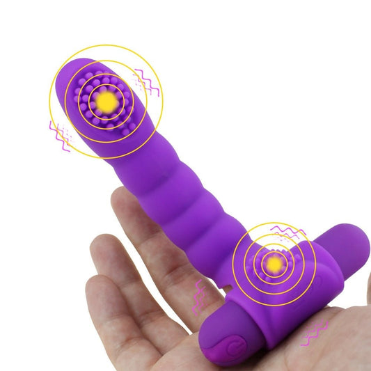 Finger-buren vibrator