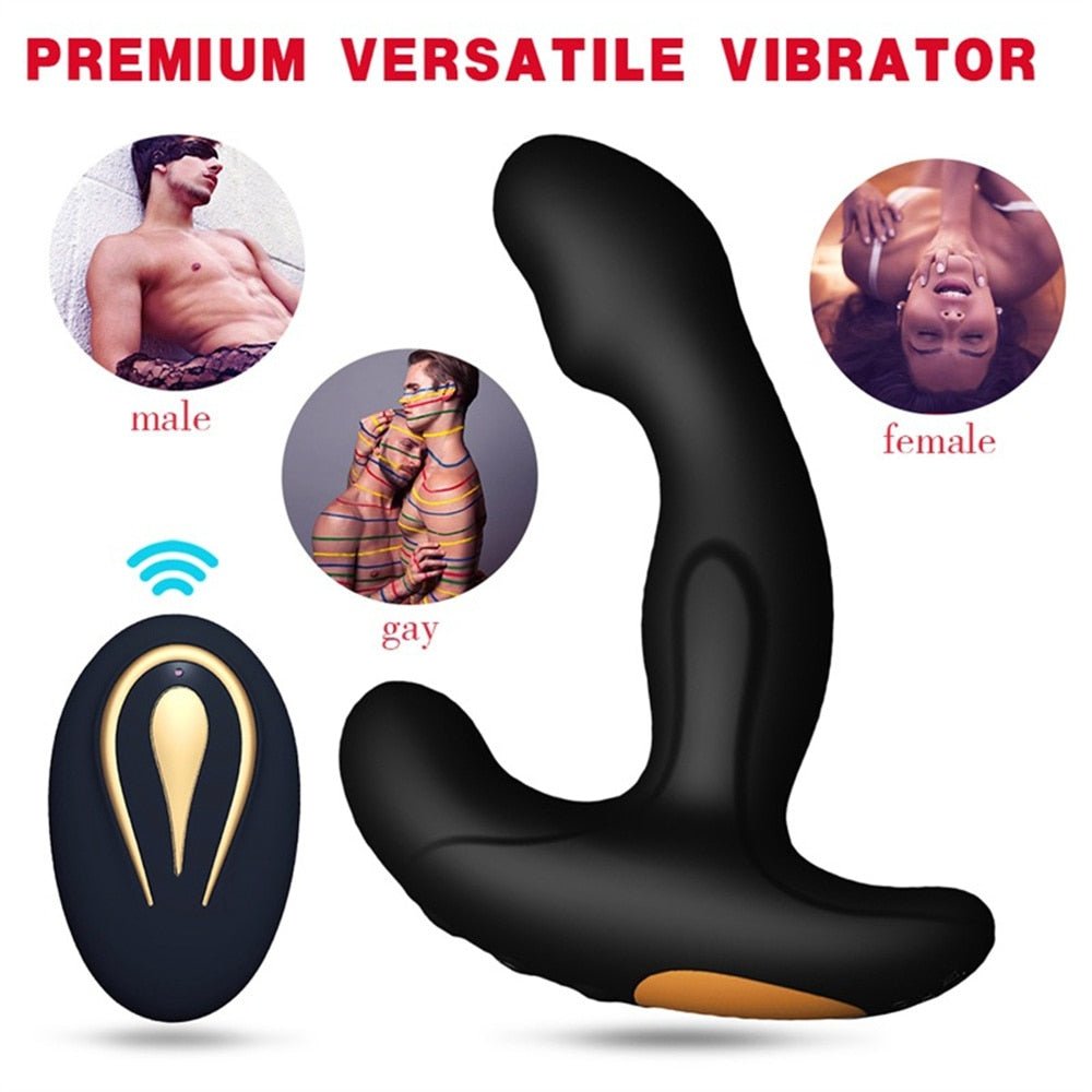 Fjärrstyrd anal vibrator - MaxaLusten