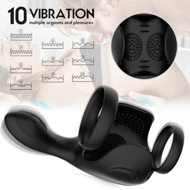 Penisring med prostata stimulator (vibration) - MaxaLusten