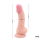Realistisk penis dildo med stark sugpropp - 19,5cm - MaxaLusten