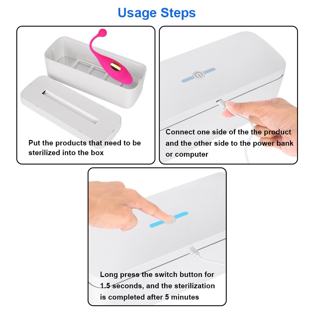 Steriliseringsmaskin - UV ljus - MaxaLusten