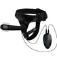 Strap-on med dubbelpenis och vibrator - MaxaLusten