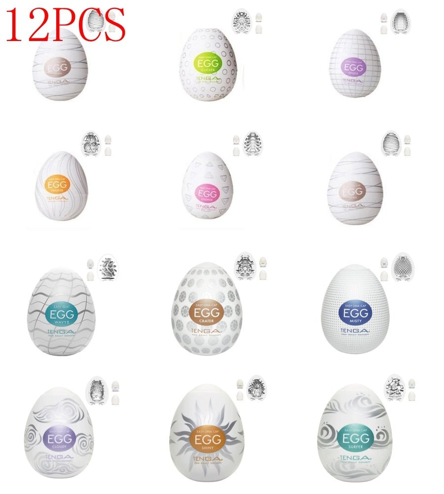 TENGA EGG för masturbering - 6/12-pack - MaxaLusten